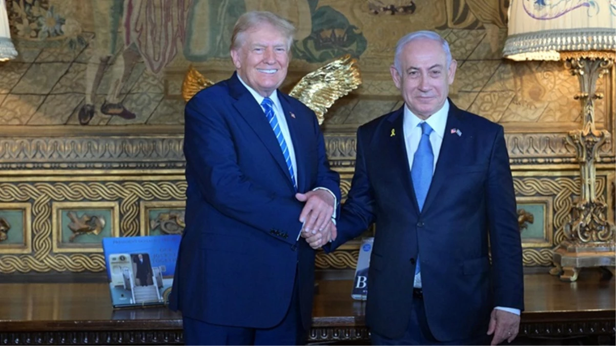 Netanyahu'yu evinde ağırlayan Trump: Başkan seçilmezsem 3. Dünya Savaşı çıkar