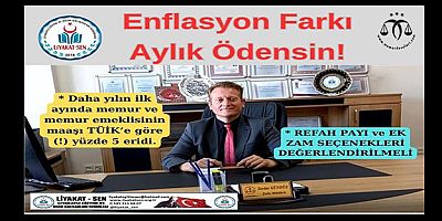 Enflasyon Farkı Aylık Ödensin!