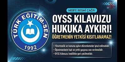 Kılavuz Yönetmeliğin Üzerine Çıkamaz, Öğretmenin Yetkisi Kısıtlanamaz!
