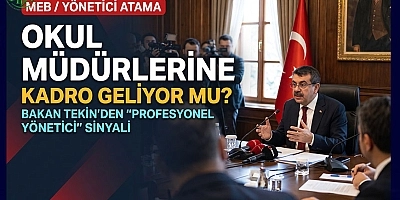 Okul Müdürlerine Kadro Mu Geliyor?
