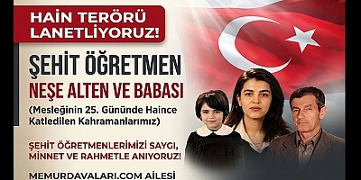 Terörü Bir Kez Daha Lanetliyoruz!