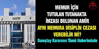 Tutanakta İmzası Bulunan Amir Disiplin Cezası Verebilir Mi?